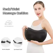 Soothly 8-Node Shiatsu Neck & Shoulder Massager with Heat – Deep Tissue Pain Relief